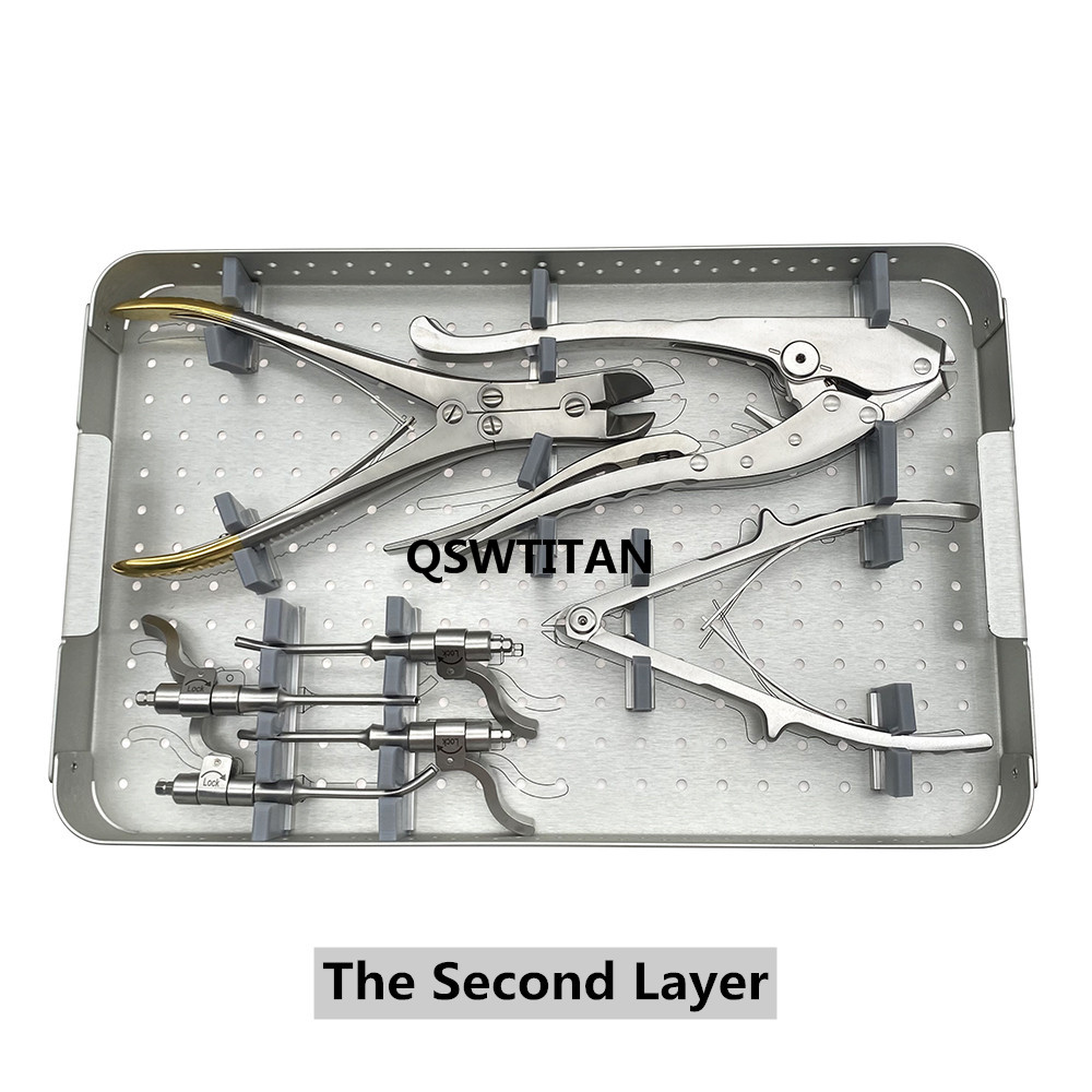 Orthopaedic Cable System Instrument Set Wire Passer Wire Tightener Forceps Set Orthopedic Set for Bone Trauma