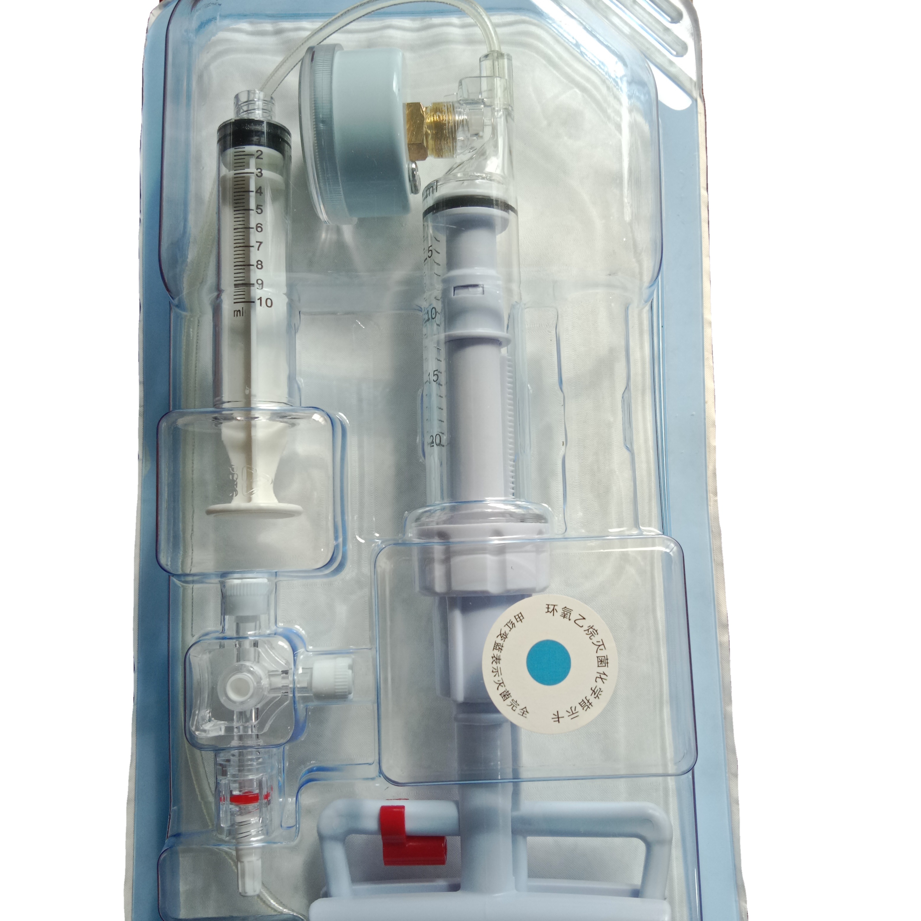 Geasure Bone Cement Orthopedic Hemostasis Valve Set Type Balloon Filling Inflation Equipment Vertebral Body Forming CE Certified