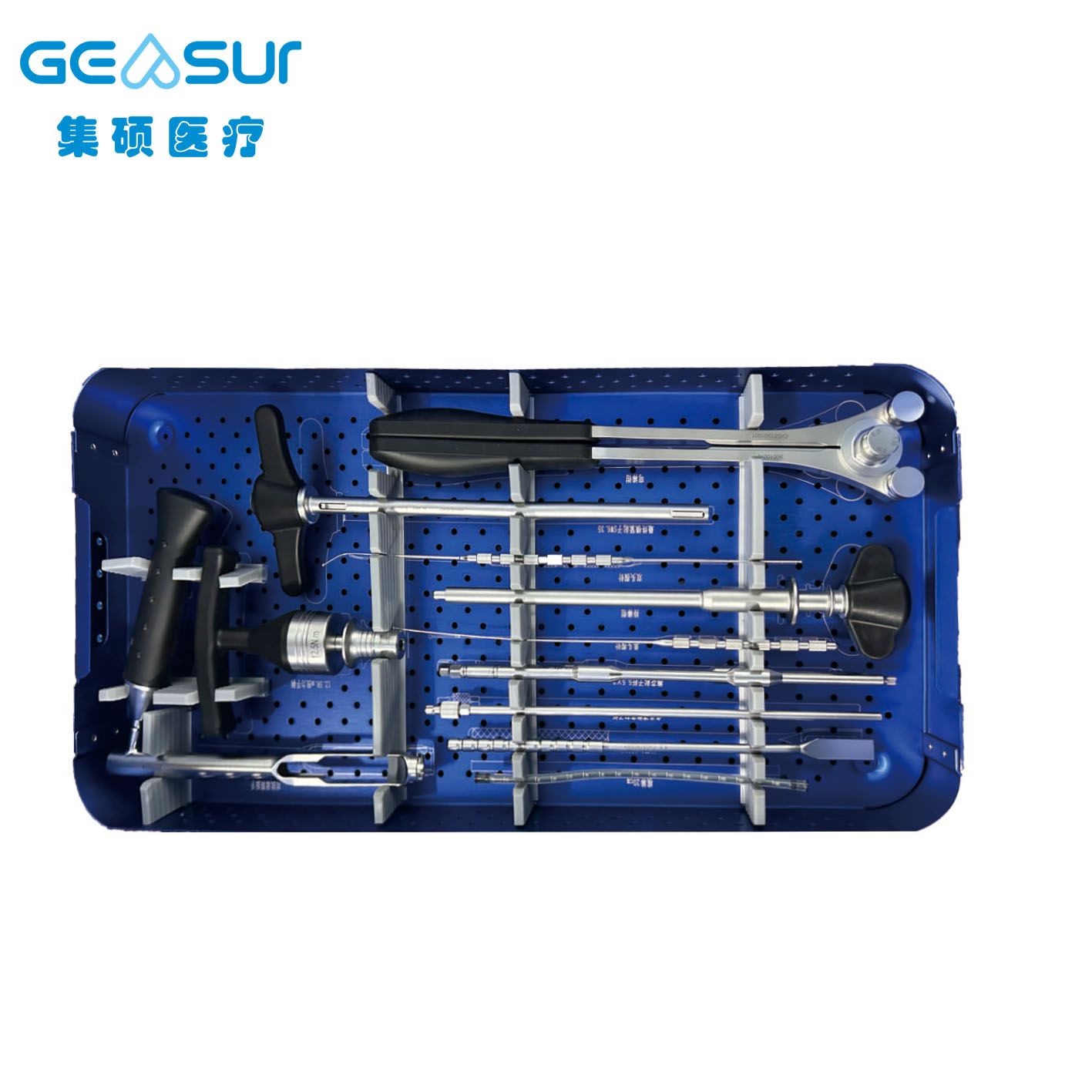 Geasure 5.5 Pedicle Screw for Spine Nail-Rod Instrument Sets-Class III Orthopedic Surgical Instrument Set with 1 Year Warranty
