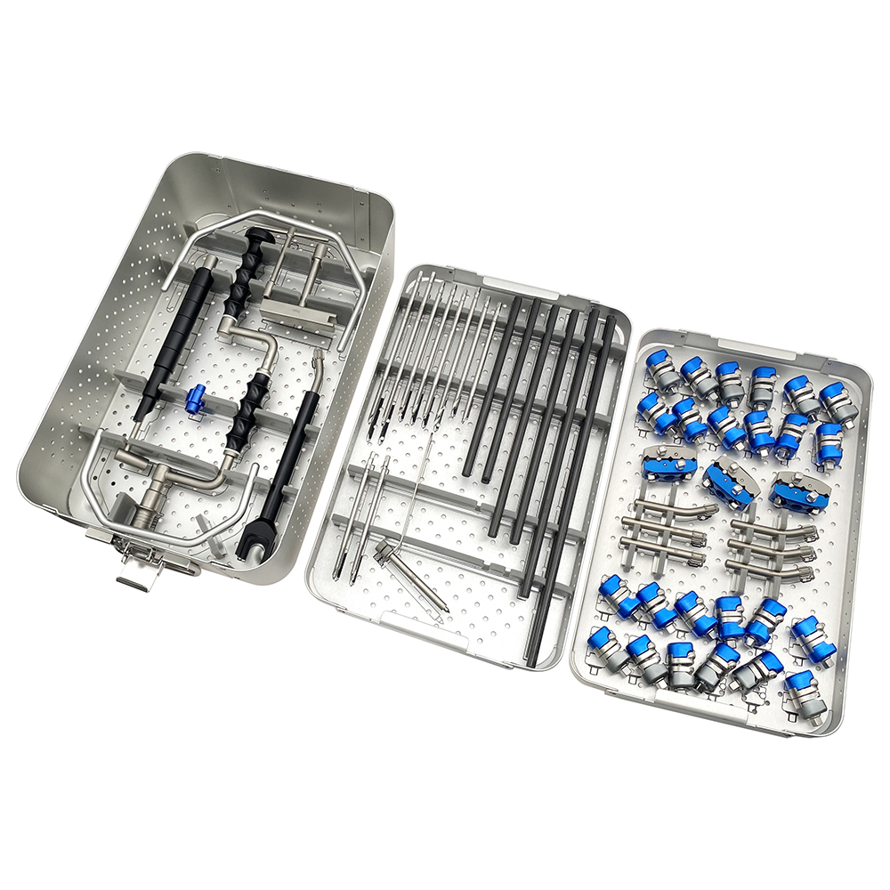Surgical Instrument Stainless Steel Orthopedic External Fixator Instrument Set for Lower Limb Instrument Set
