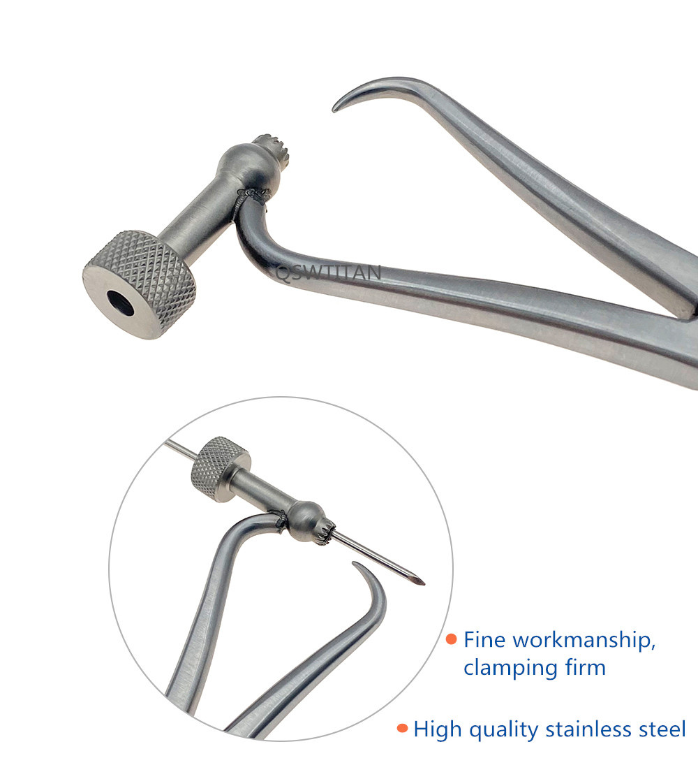 Orthopedic Bone Reduction Forceps with Drill Guide Bone Plate Holding Forceps Orthopedic Surgical Instruments