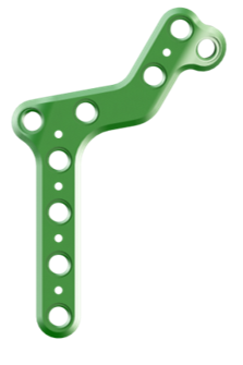 Geasure Medical Supplies Orthopedic Titanium Calcaneus and Ankle Locking Plate