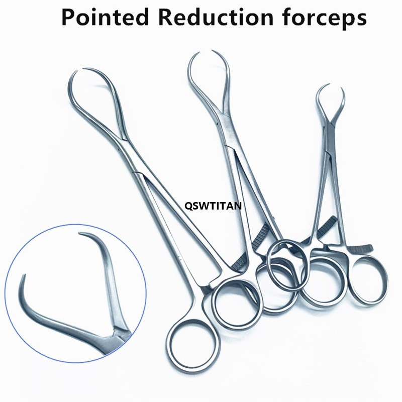 Orthopedics 3 Size Pointed Bone Reduction Forceps Bone Forceps Orthopedics Instruments