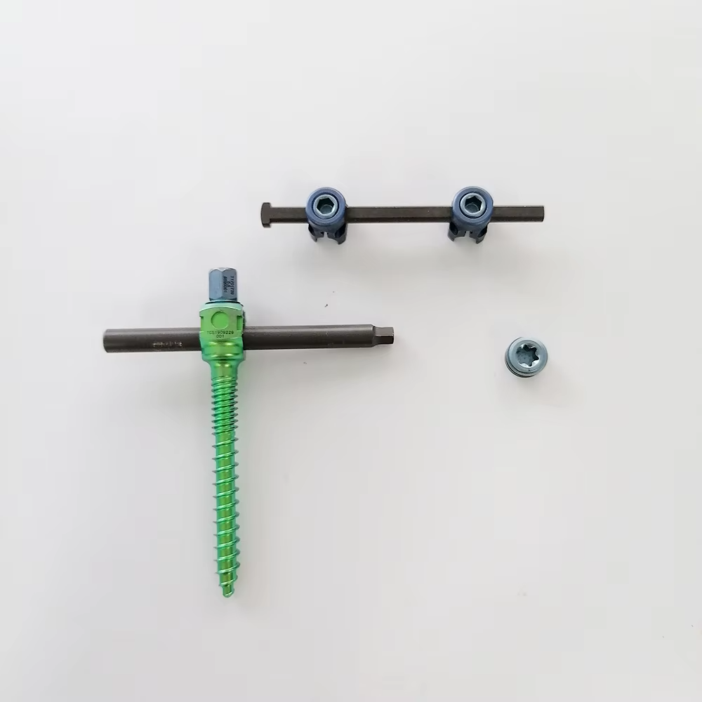 Geasure Orthopedic Titanium Alloy Polyaxial Pedicle Spinal Screw Implants GB1Z-II 5.5mm for Hospital Use