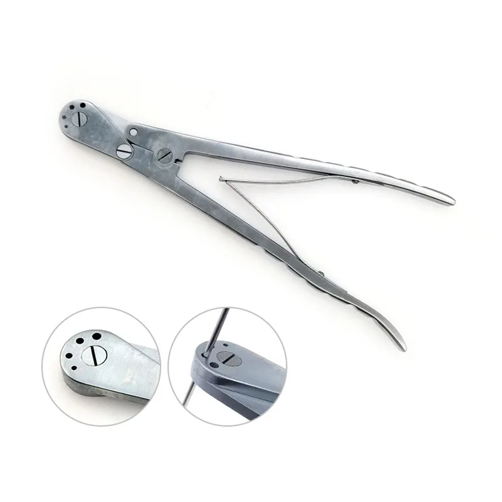Double Joint Kirschner Wire Cutter Bone Steel Wire Scissors Sharp Cutter Orthopedic  Instruments