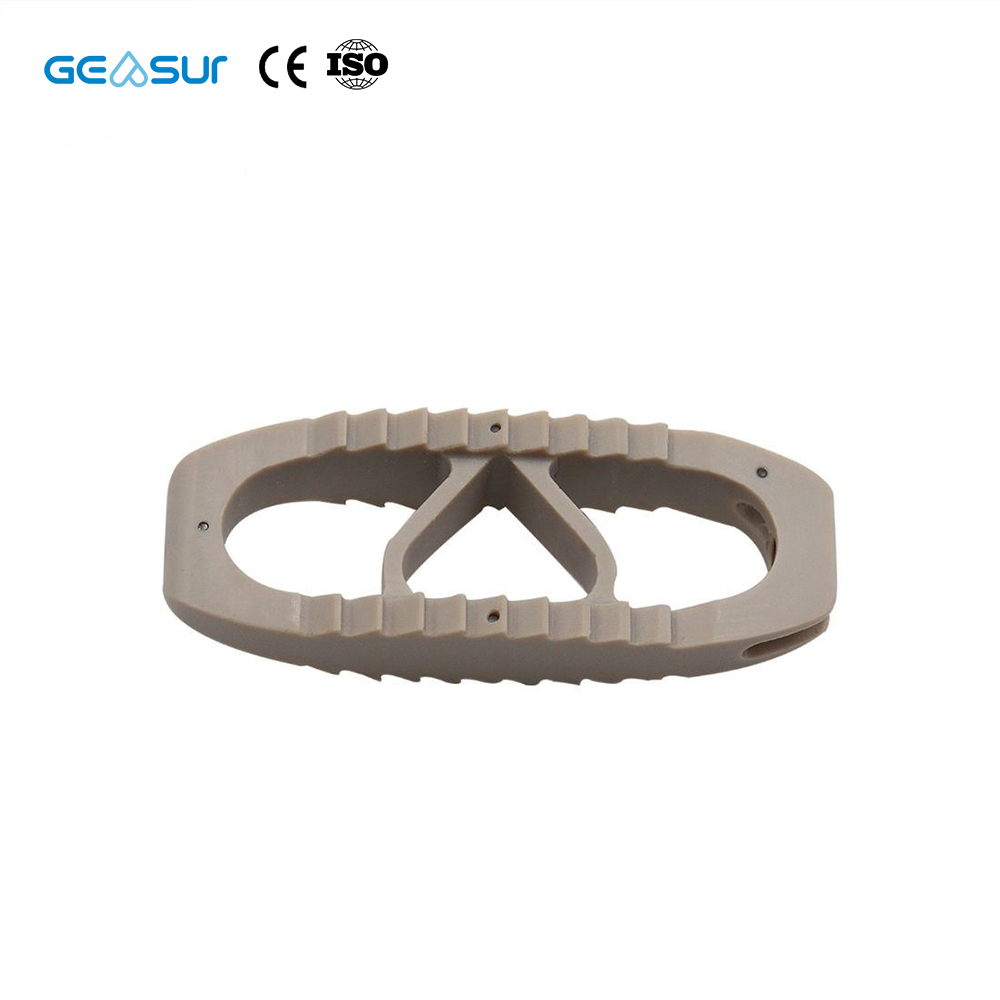 Geasure Discounted Titanium Coating OLIF Lumbar Interbody Fusion Peek Cage System Class III Orthopedic Surgery Implant 1 Year