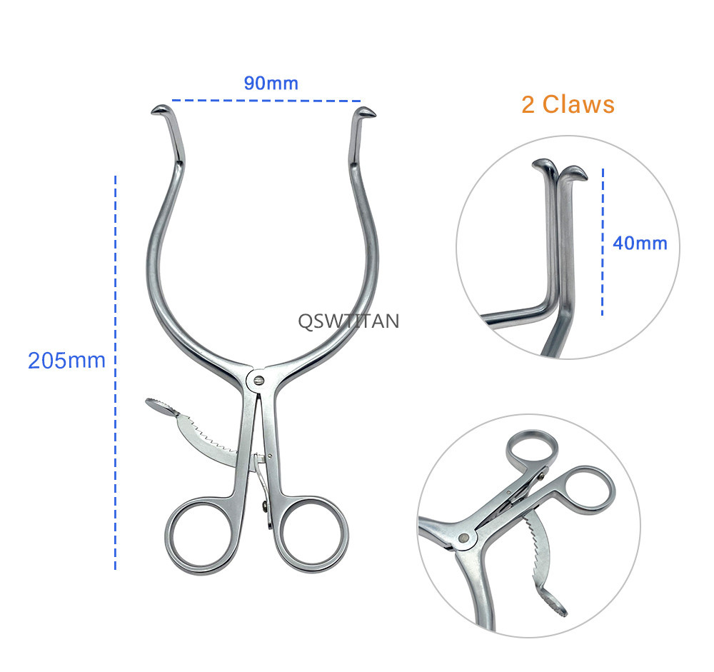 Weitlaner Retractor Specification Detail 1