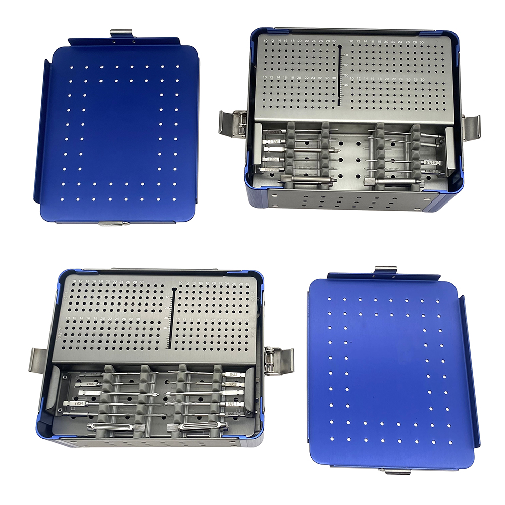 1.5mm 2.0mm Finger Palm Bone Trauma Locking Plate 2.5-2.7mm Instrument Set Orthopedic Instrument Set