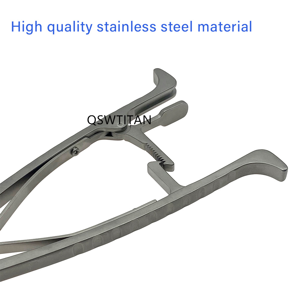 Stainless steel spine clamp components