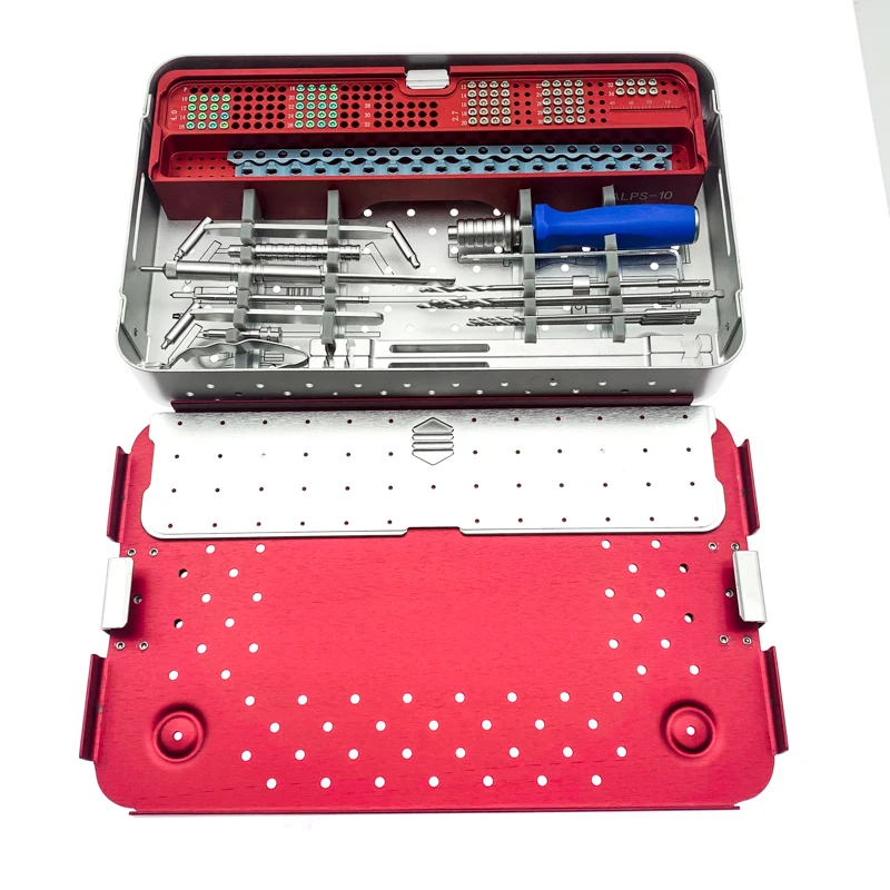 Animal Pet Surgical Titanium Locking System Kit for Small Animals Veterinary Orthopedic Instruments Set