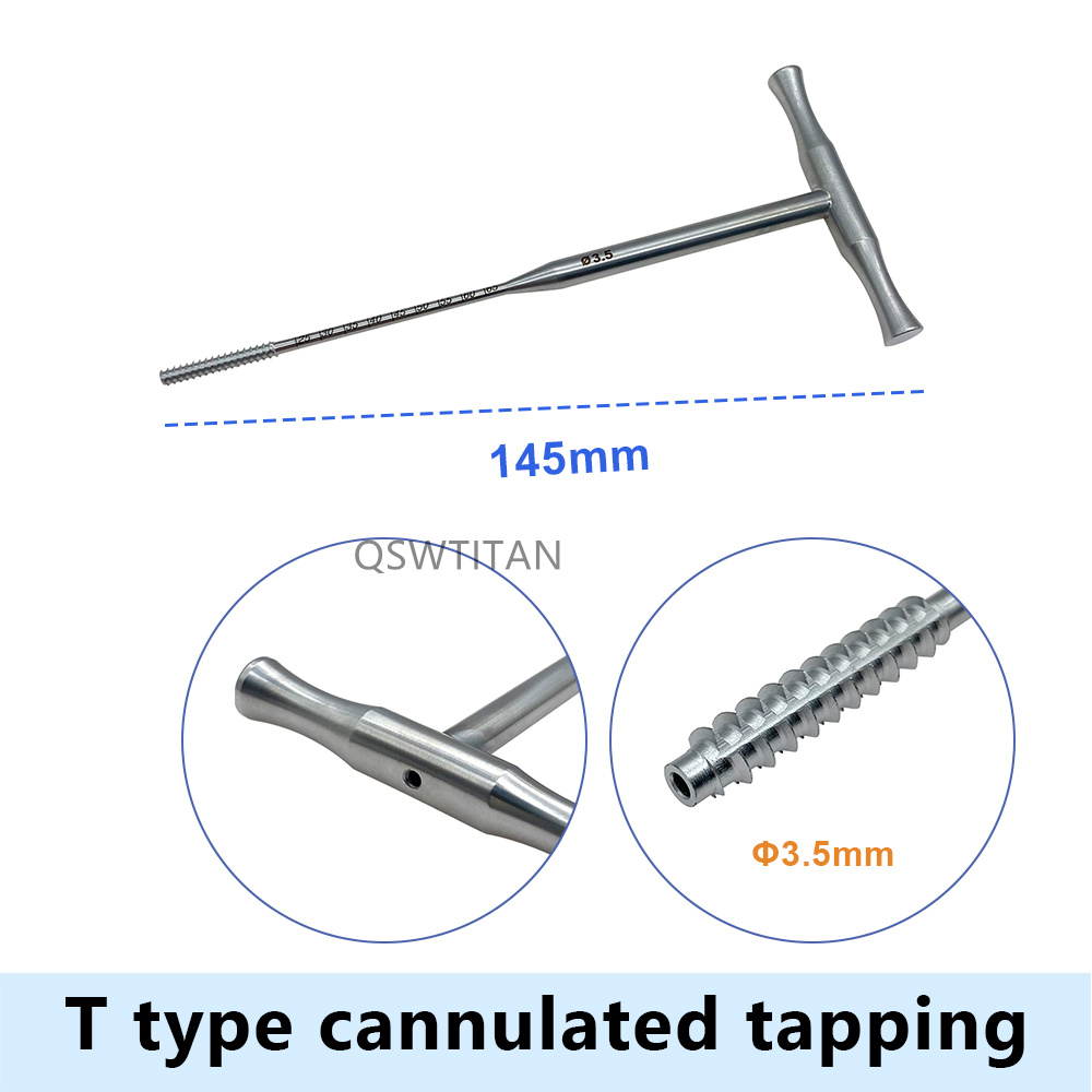 Orthopedics Screw Cannulated Tapping 3.5mm