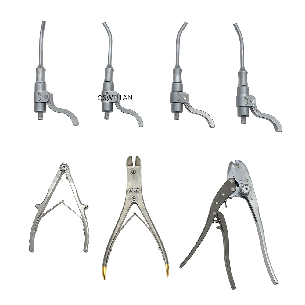Orthopedic Cable System Instrument Set Stainless Steel Passer Wire Tightener Forceps Set Surgical Instrument