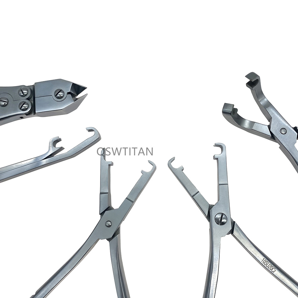 Orthopedic Set Rib Plate Instrument  Trauma Orthopedic Surgical Instrument Set
