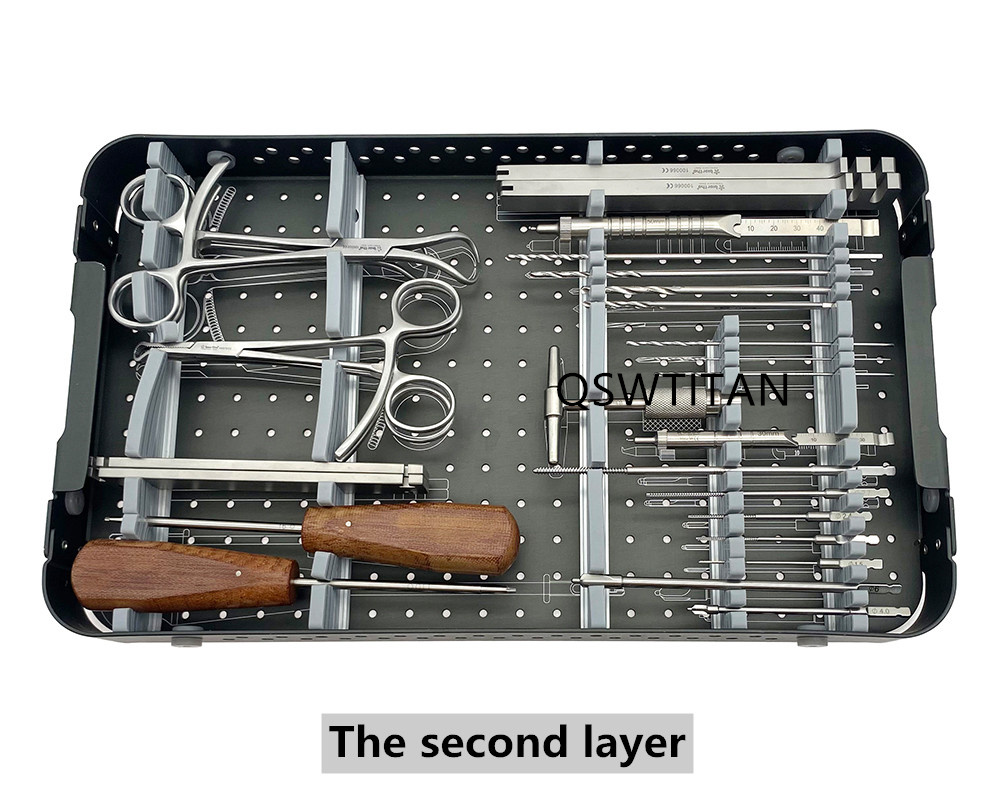 1.5/2.0/2.4/2.7/3.5mm LC-DCP Mini Small Set Pet Animal Bone Plate System Veterinary Orthopedic Surgical Instrument