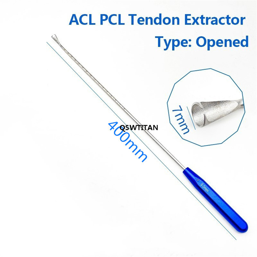 ACL PCL Instruments Tendon Extractor 7mm open