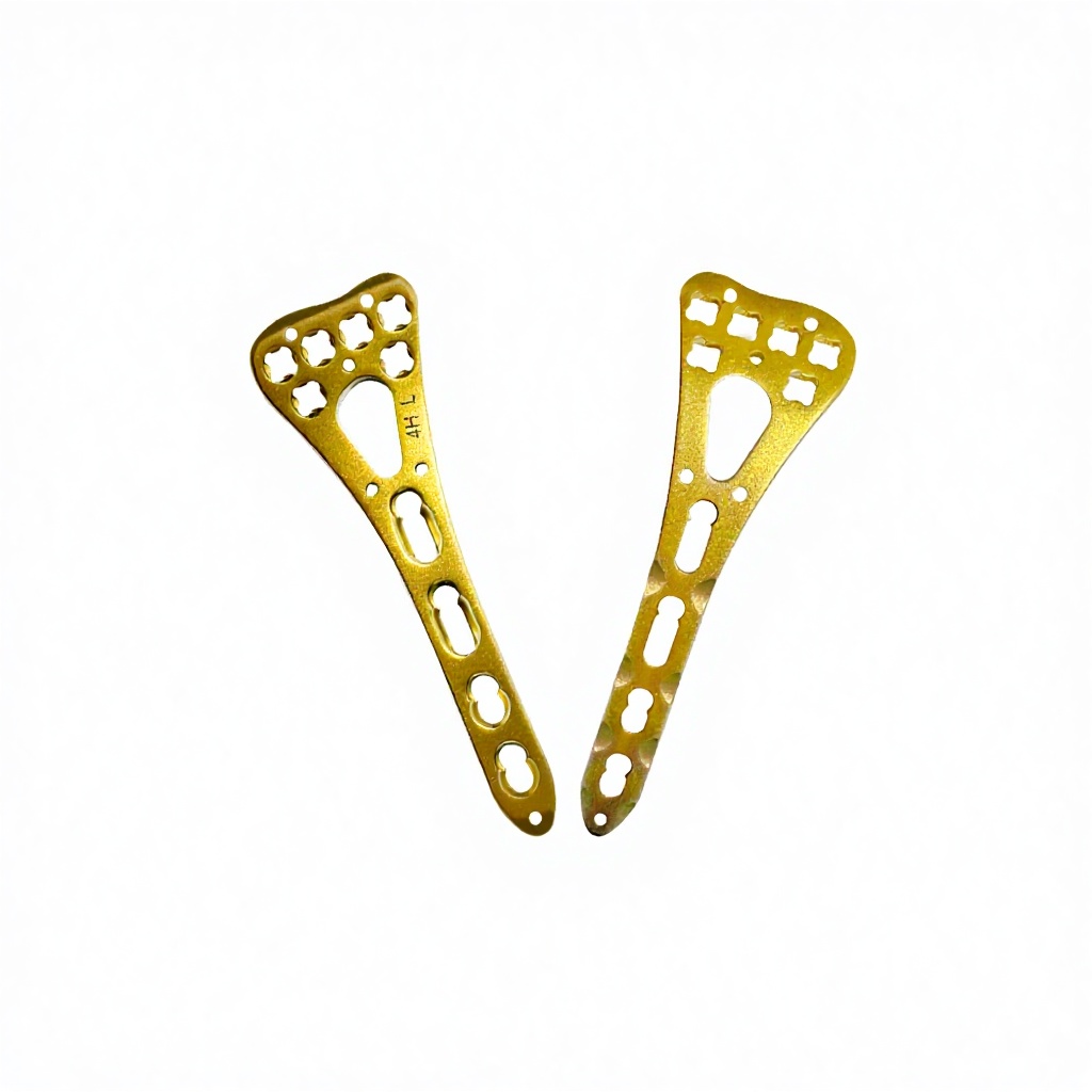 Geasure Titanium Alloy Distal Radius Volar Locking Plate Anatomical Orthopedic Implant for Bone Fracture Fixation Class III