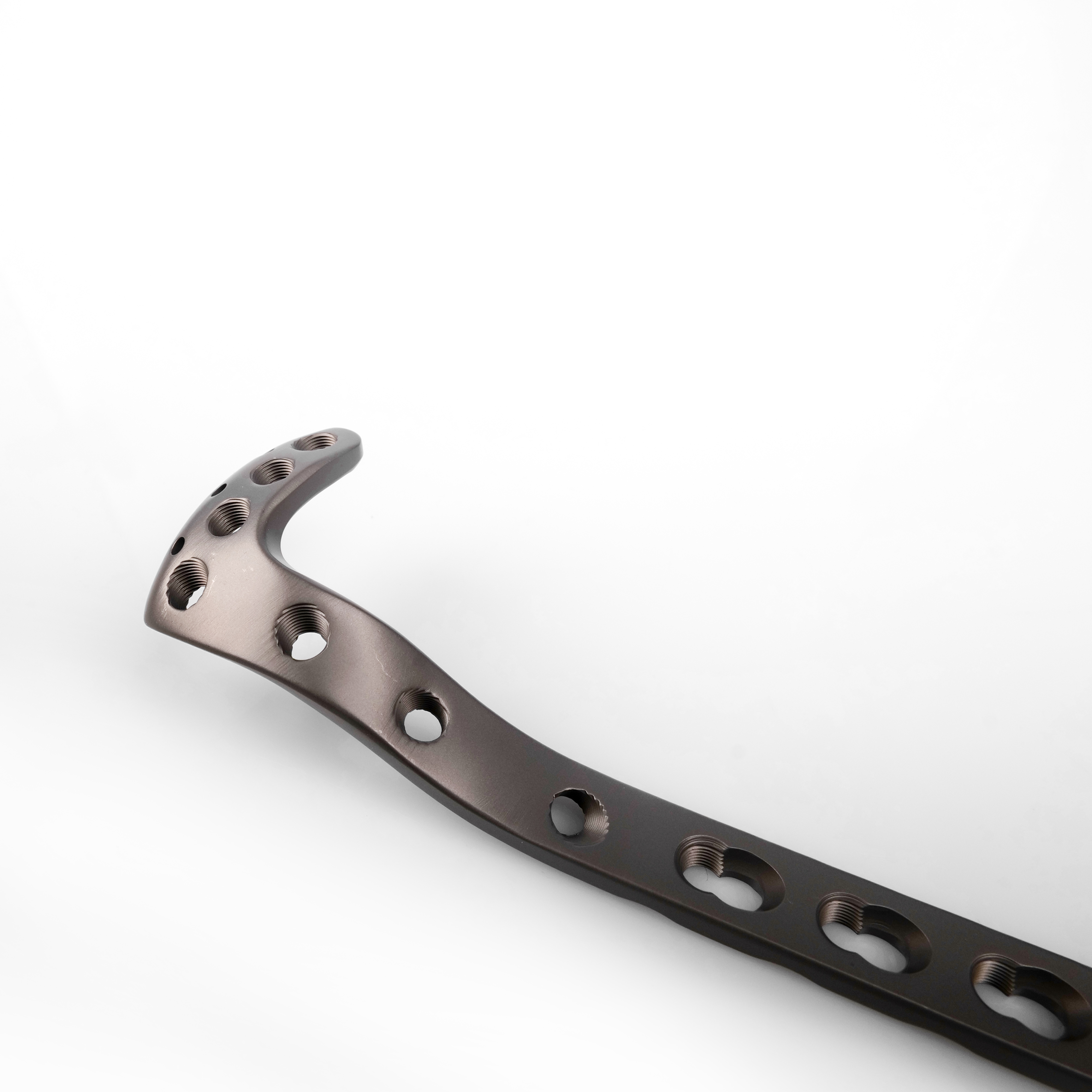 CANWELL OEM Titanium Proximal Lateral Tibial Locking Plate 3.5mm Compression Bone Orthopedic Implants Trauma Fracture Surgery