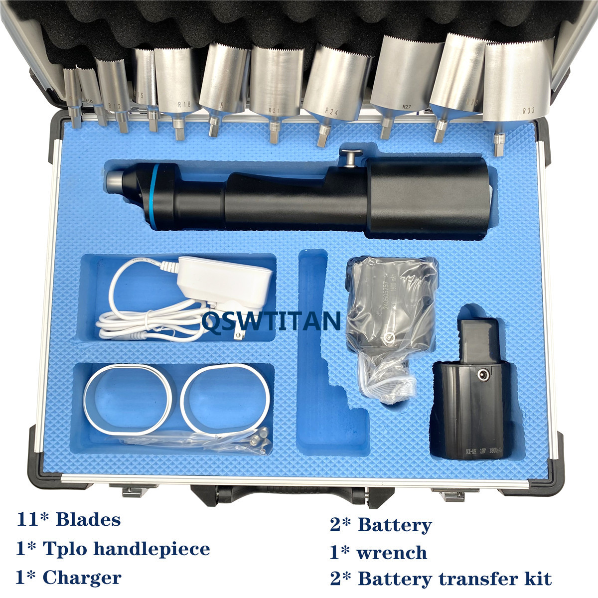 With aluminum case