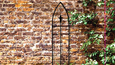 mini trellis for potted plants