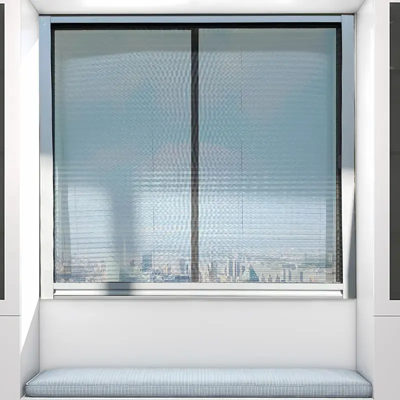 Mosquito and Insect Proof Pleated Screen Window