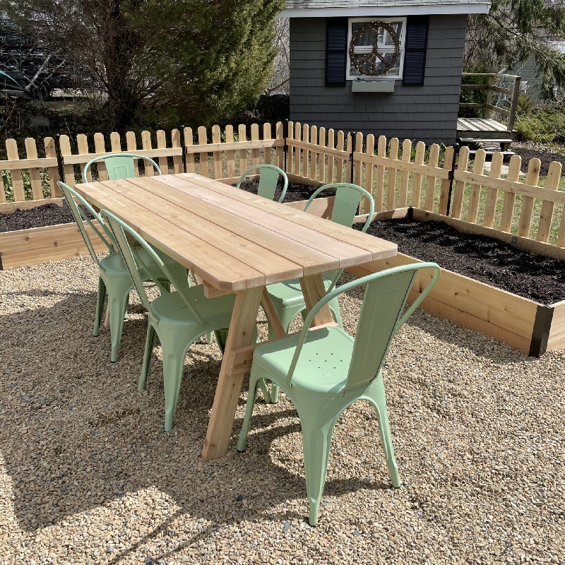 Wood Panel Fence