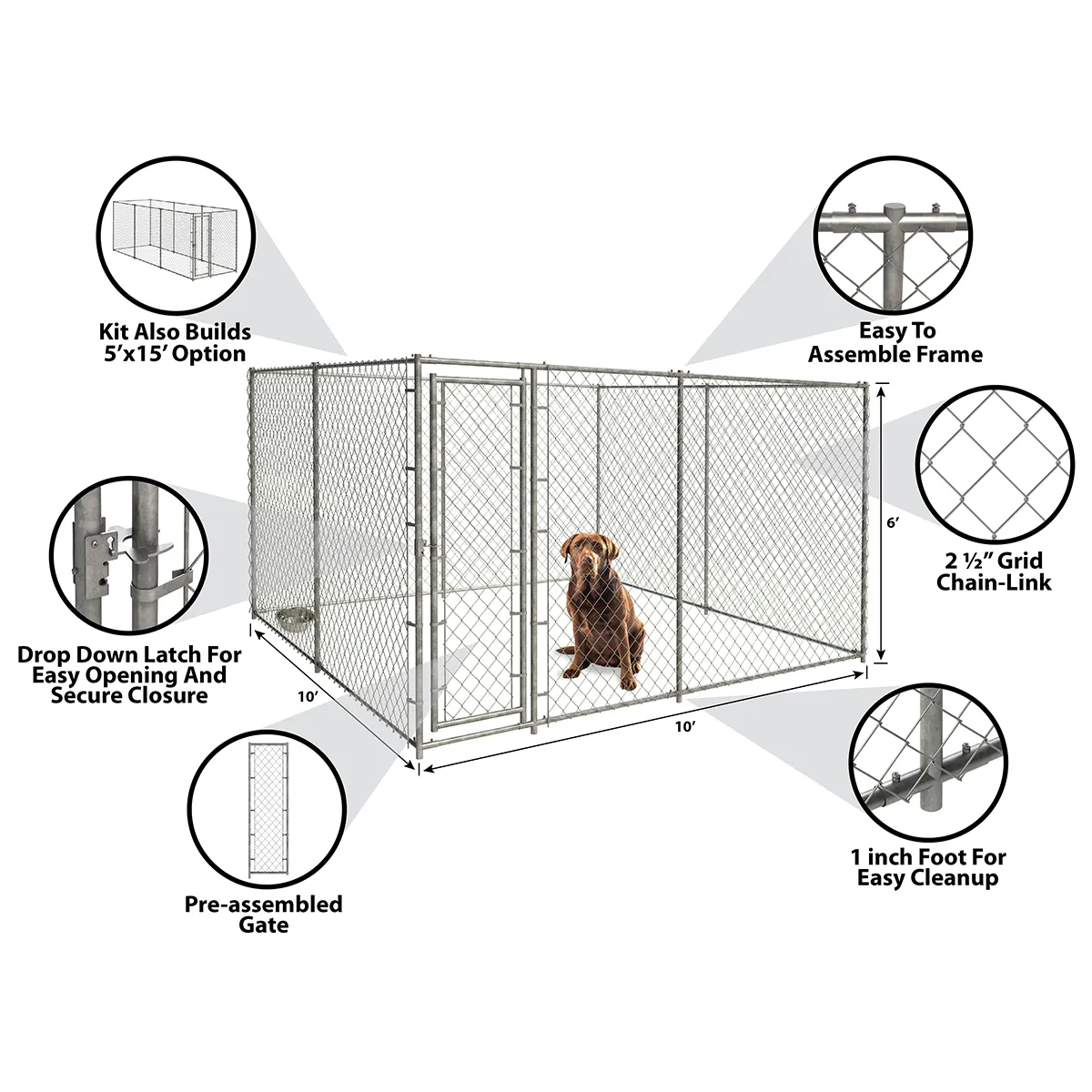 outdoor dog kennel