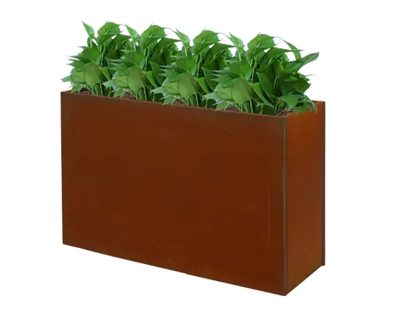Corten Steel Bed