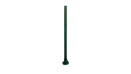 metal h post