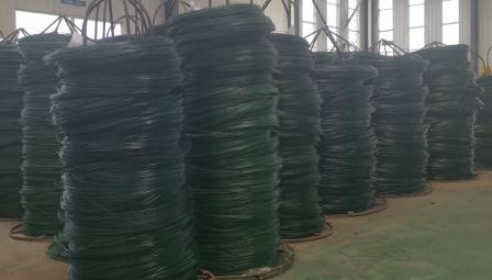plastic coated iron wire
