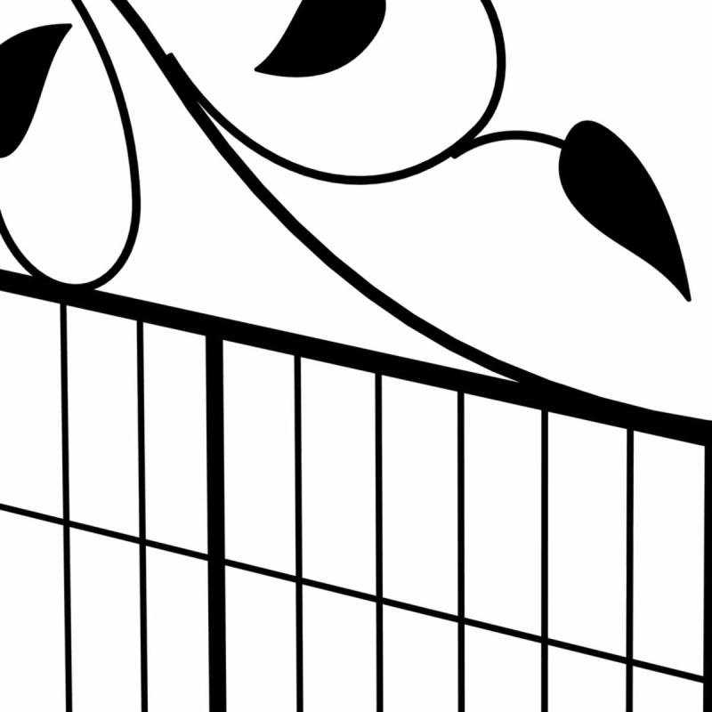 Wire Garden Fence