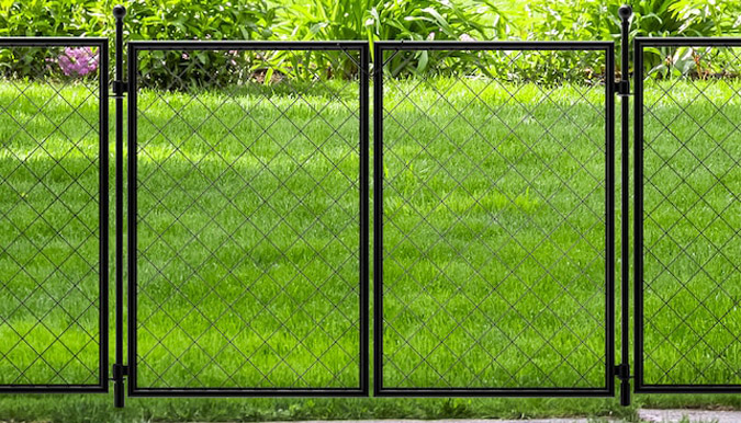 Diamond Grid Gate 1