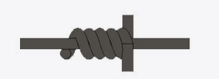 Knot detail