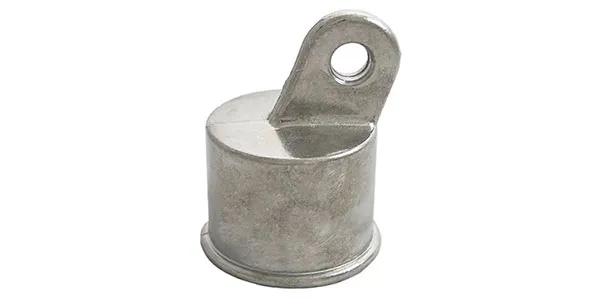 Rail end caps