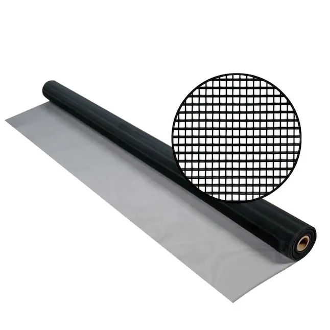 Aluminum wire window screen