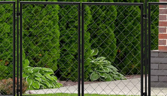 Diamond Grid Gate 2