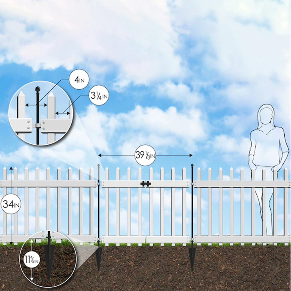Vinyl Panel Fence