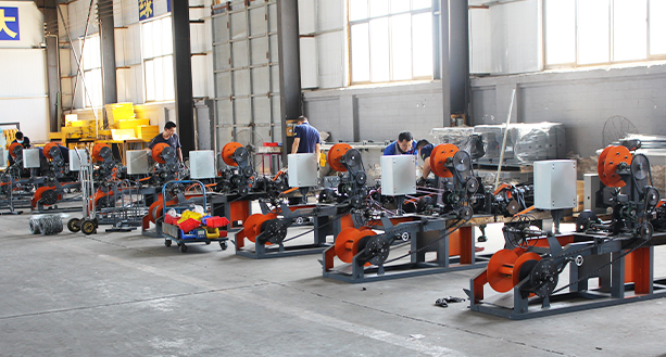 Barbed Wire Machine