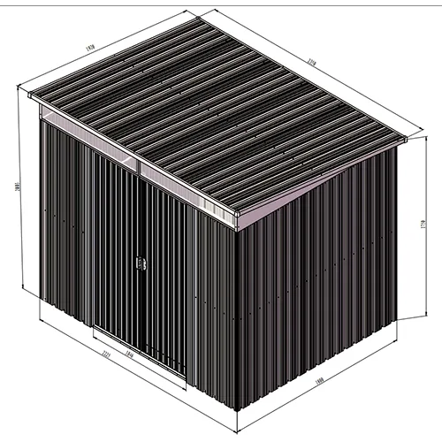 Skylight Metal Shed