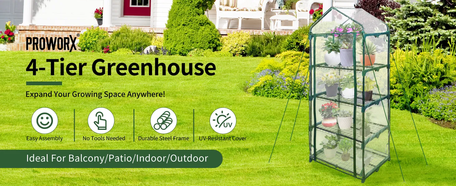 Mini Greenhouse PVC Cover Details
