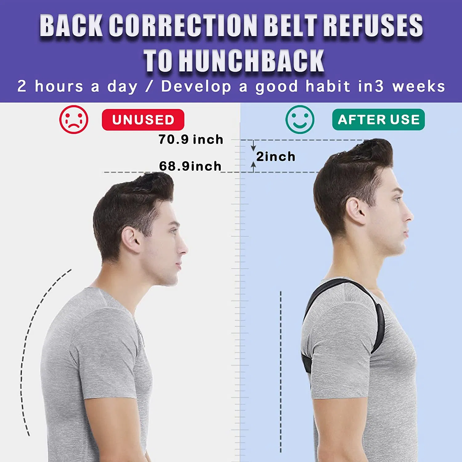 Shoulder Stabilizer Posture Trainer Intelligent Brace Corrector