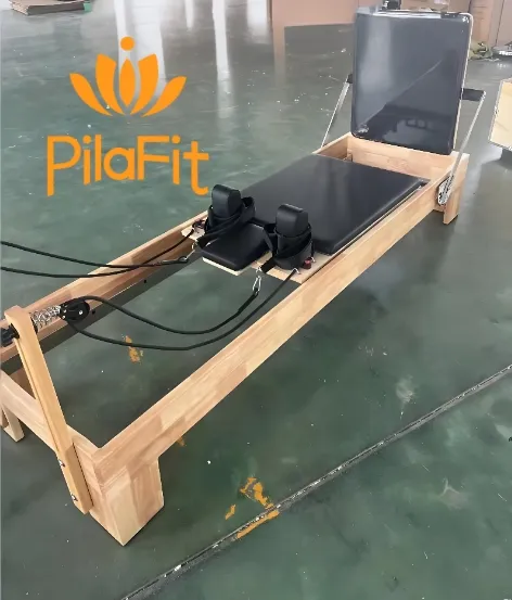 Rubber Wood Pilates Reformer