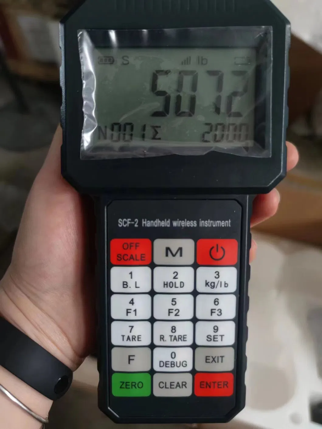 Industrial Wireless Scale Detail 2