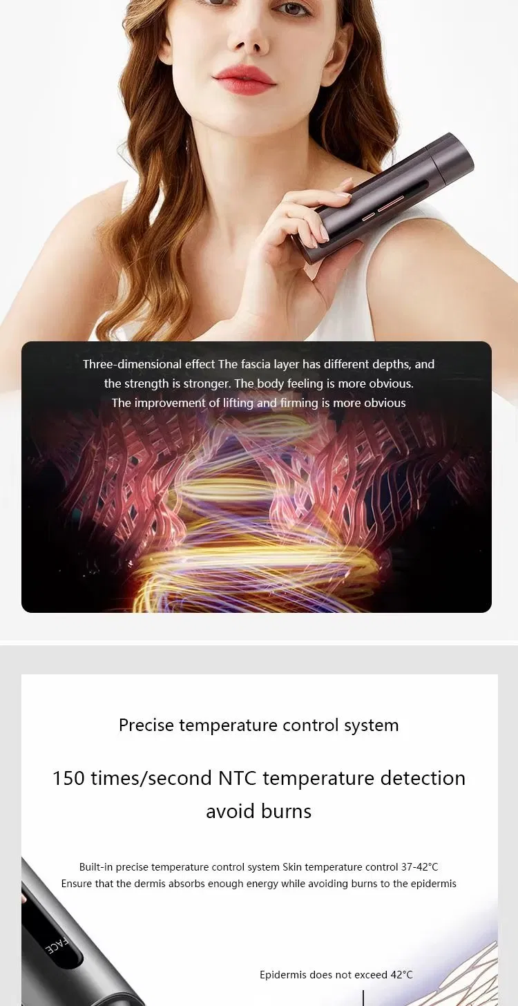 3MHz Home Use RF Beauty Equipment Anti-Aging Tightens Skin Multi RF Functional EMS LED Beauty Device