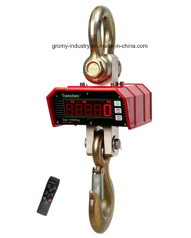 Digital Hanging Hook Ocs Crane Scale 10t