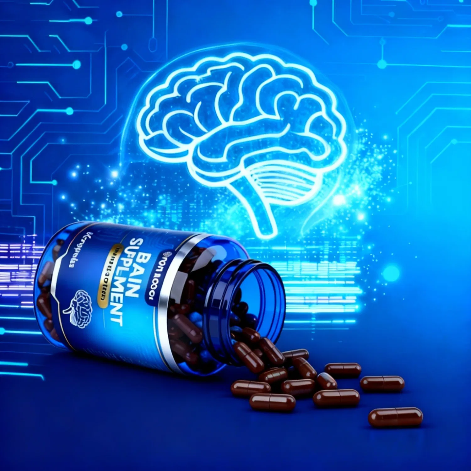 Brain Supplement Nootropics Booster for Adults' Enhanced Brain Function