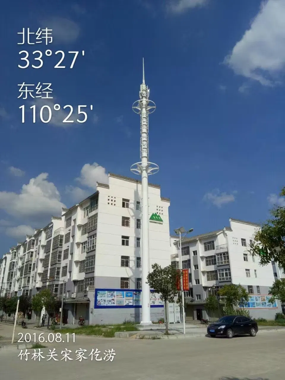 Functional Single Tube Beauty Towers in Q345 Steel and Advanced Welding Techniques