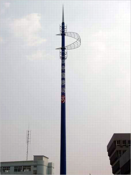 Functional Single Tube Beauty Towers in Q345 Steel and Advanced Welding Techniques