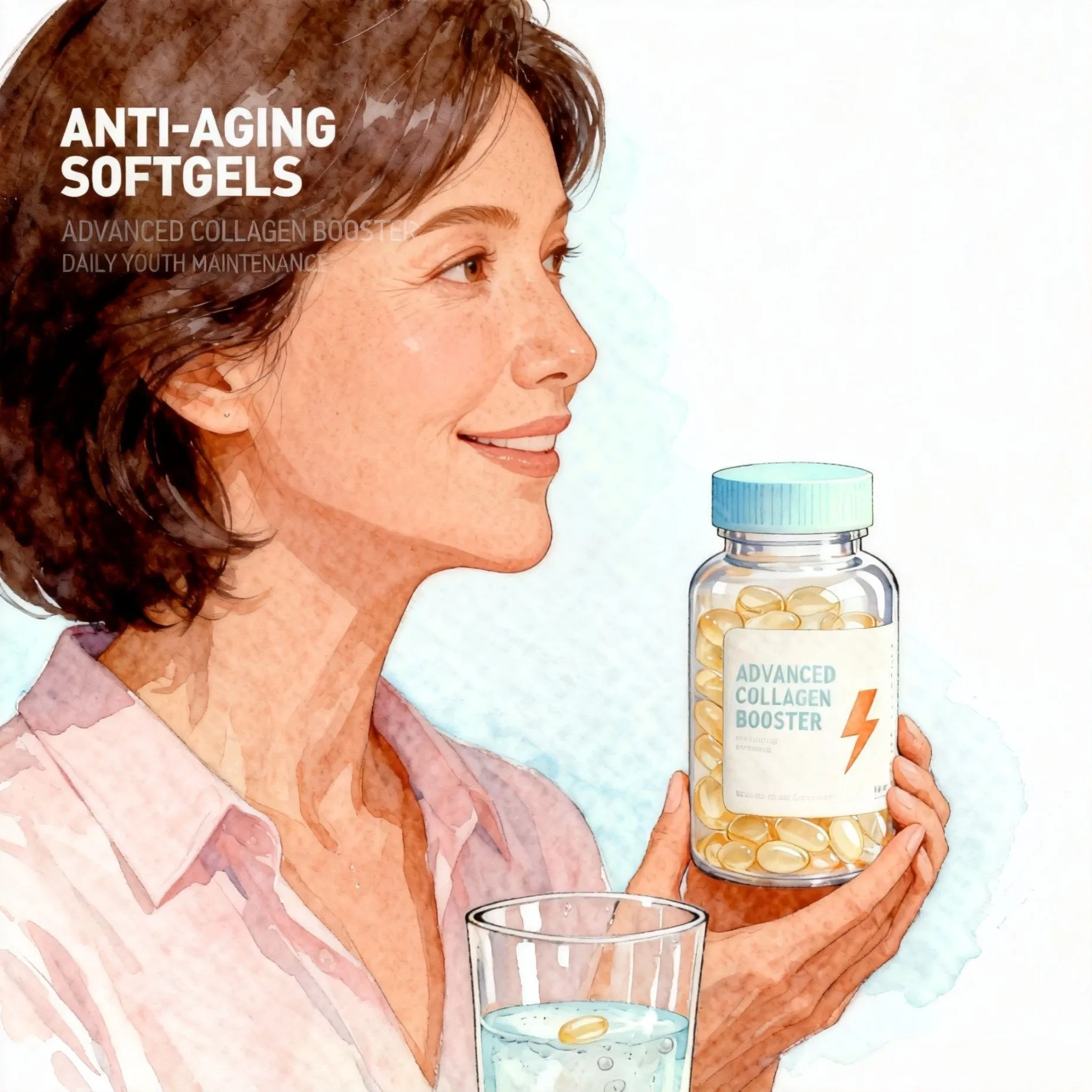 Mitochondrial Support Softgels with PQQ &amp; Coq10 for Cellular Energy and Longevity