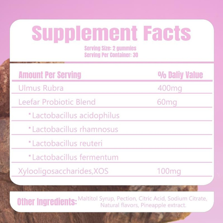 OEM Private Label Probiotic Gummies to Promote Microbiome Balance