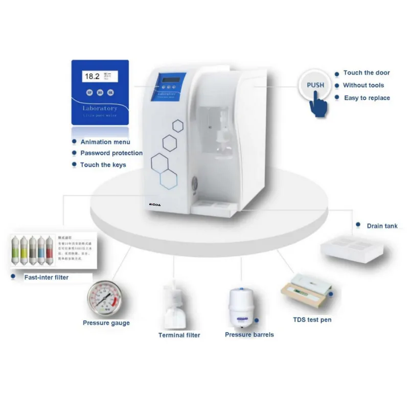 Ultrapure Water Machine Front View